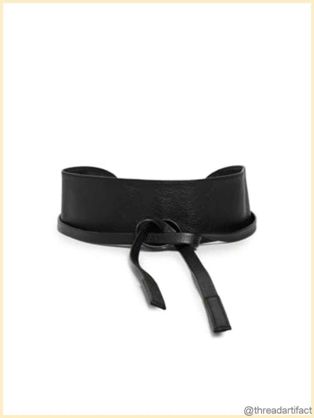 100% Leather Cinch Belt One Size Classic Style